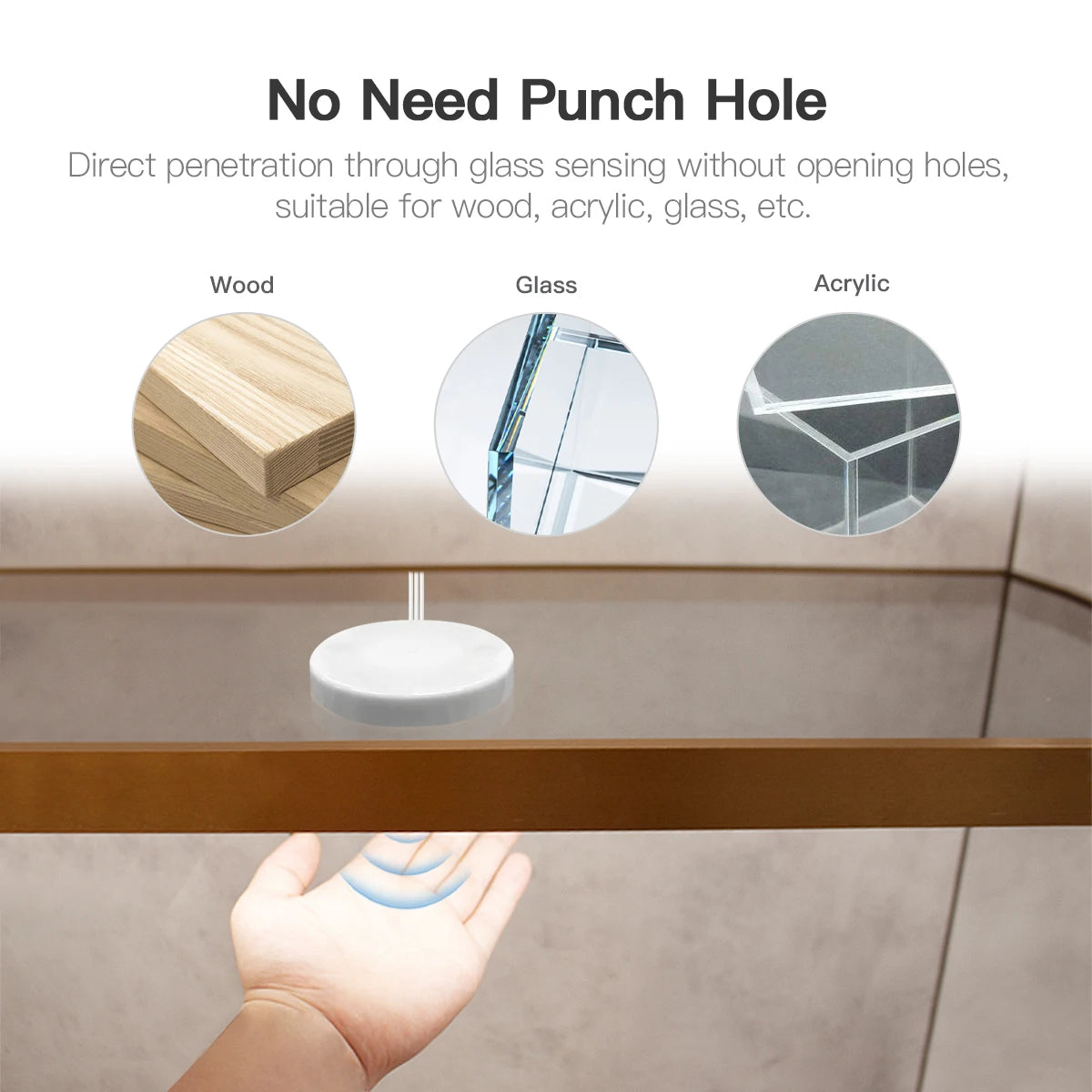 LED Under Cabinet Light Neon Strip With Hand Scan Touch Sensor Switch Dimmable For Kitchen Lighting 1-5M 12V, 10M 24V + EU Plug