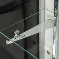 60 Tall Glass Showcase with Lockable Sliding Door