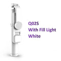Wireless Bluetooth Selfie Stick Tripod Stand With LED Fill Light Foldable Tripod For iPhone Phone Live Streaming Remote Control