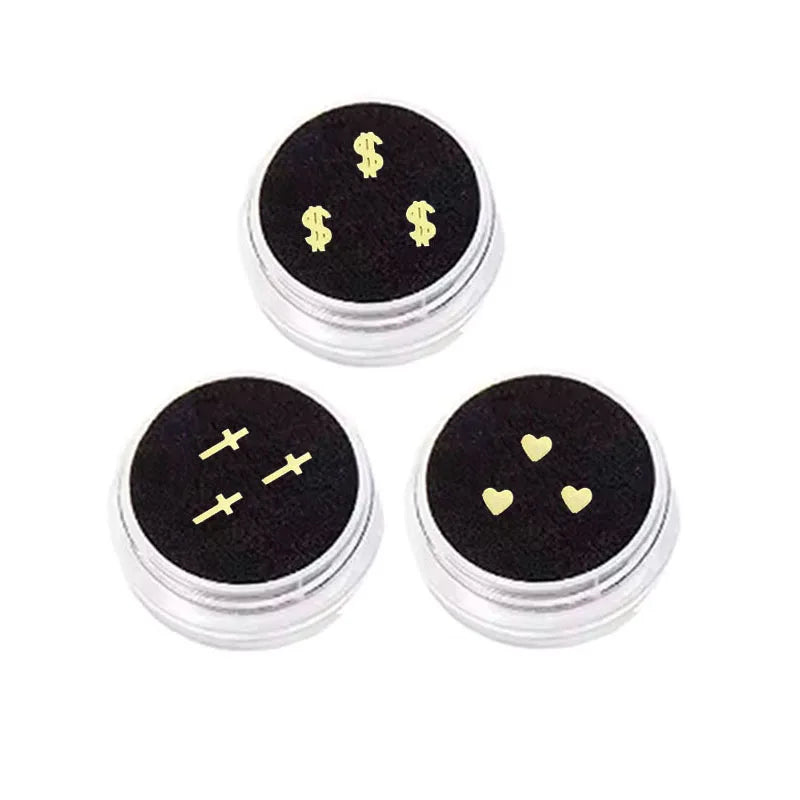 3/5 Boxes Dental Ornaments Jewelry Gem Diamond Crystal Tooth Material Teeth Whitening Beautiful Shining Oral Teeth Decoration