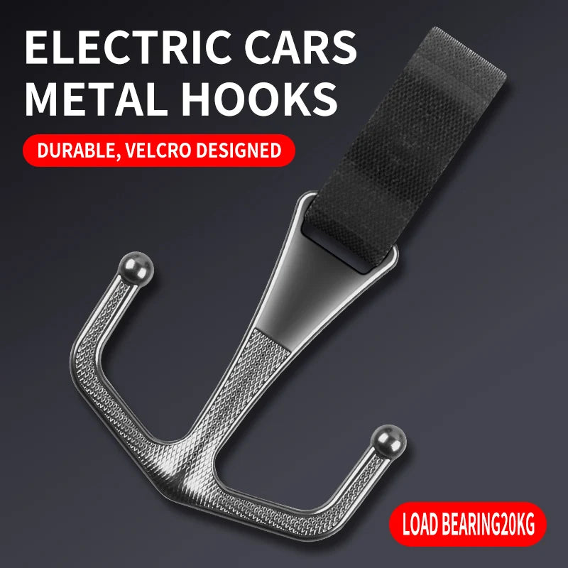 Electric bike hook, front universal motorcycle, bicycle, metal hanging hook, helmet, takeaway hanging buckle, special load-beari