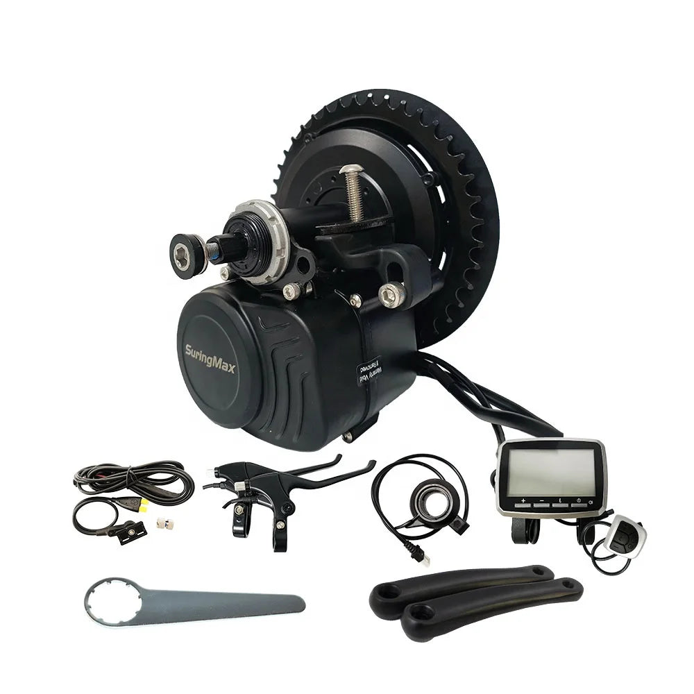 Independent Controller Motor  80N.m Electric Bike 36v 250w 68mm 73mm Ebike Mid Drive Motor Conversion Kit