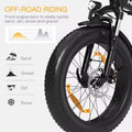 EU PL Warehouse 500W Fatbike 48V Foldable Mountain Electric Bike for Adults