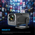 New Arrival HY320 MINI HY300 Pro Full Hd Auto Projector Portable Home Theate Projecteur Smart Android WiFi Mini Projector 4k