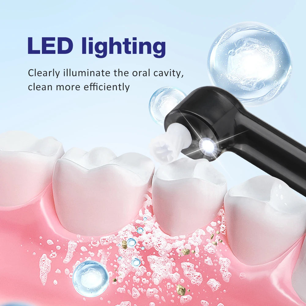 New Electric Tooth Polisher Teeth Whitening Strips Set Dental Stone Cleaner Plaque Tartar Remover Dental Scaler Tooth Whitener