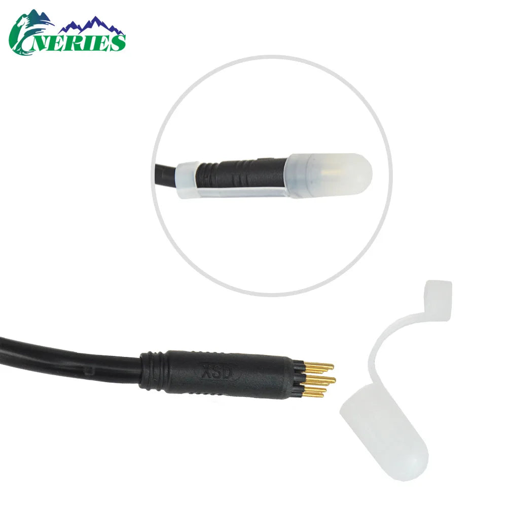 2026 - 9Pin E-Bike Motor Waterproof Extension Cable Wire Male to Female Adapter Lead for Electric Bike Front Rear Drive Line