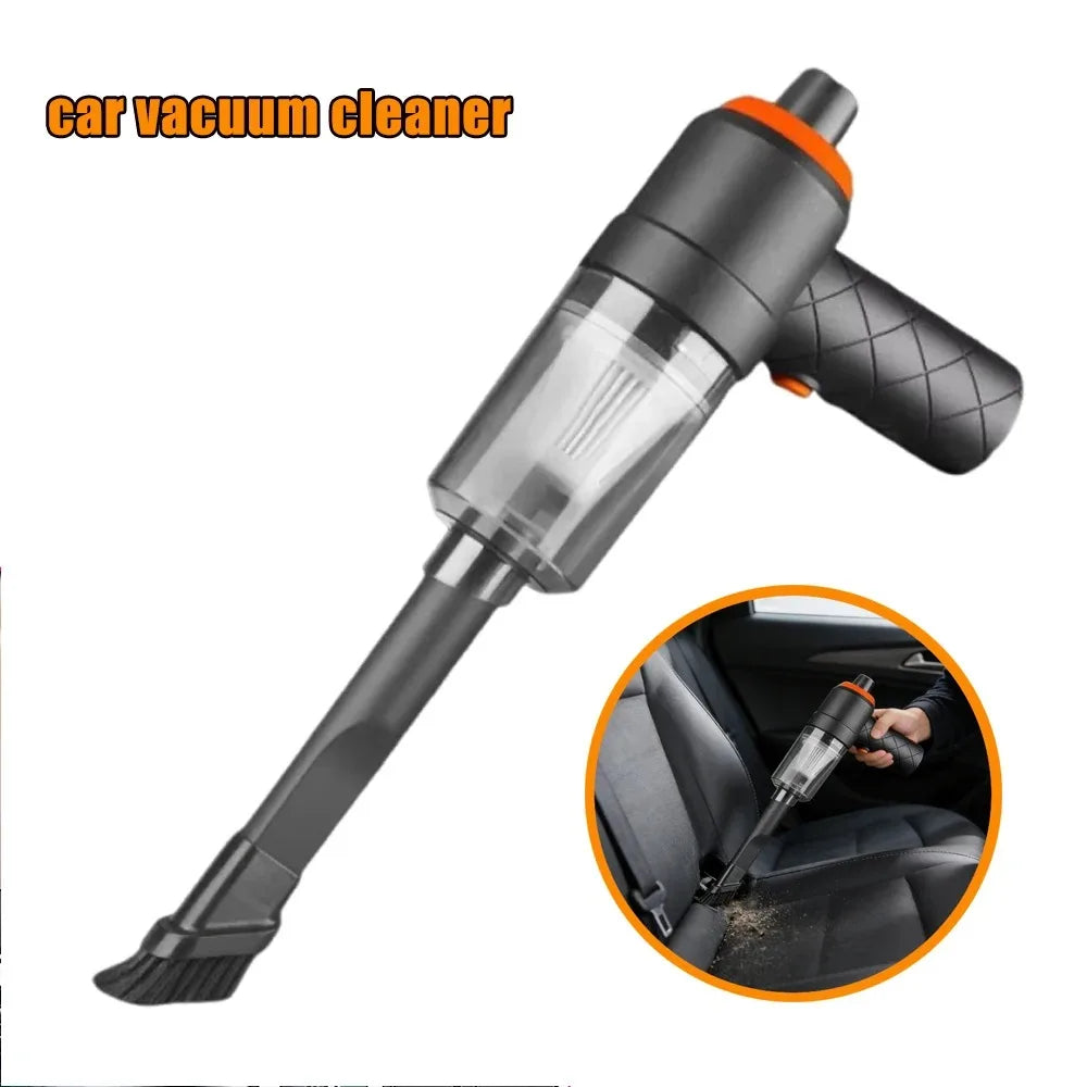 Handheld Car Vacuum Cleaner Cordless 12V Portable Powerful Suction Strong High Power Cleaning Tool for Auto Interior