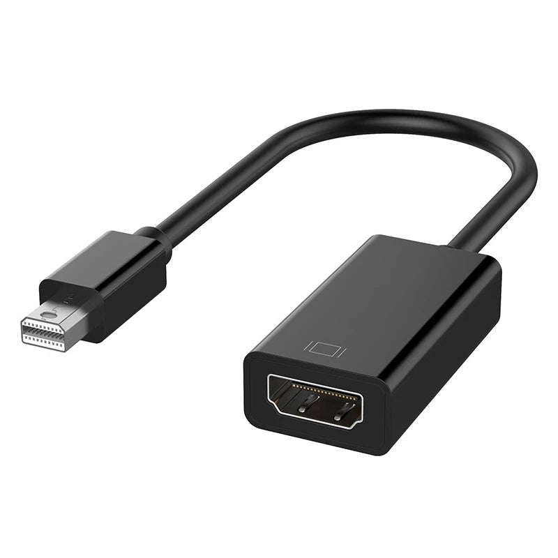 Mini DP To Hdmi-compatible 1080p Cable Adapter  For Macbook Air Thunderbolt 2 Displayport To Tv Monitor Projector Projetor