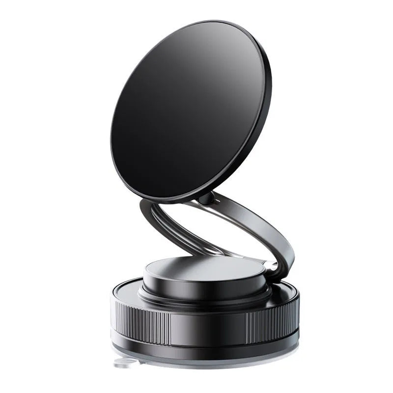 2026 New Vacuum Magnetic Phone Holder for Car - Suction Cup Phone Mount for MagSafe, 360° Rotatable Portable Strong Magnet Stand