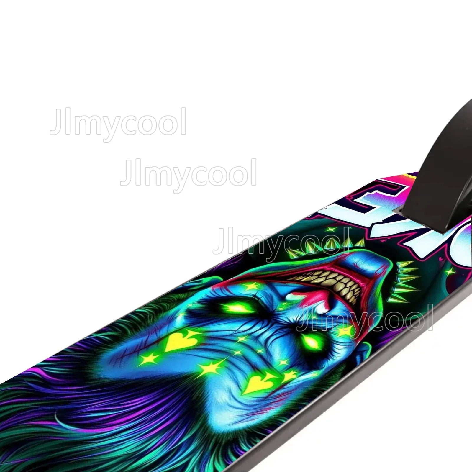 Anime Colourful Skateboard Sticker - Cool DIY for Electric Portable Folding Heavy-Duty Commuter City Bikes