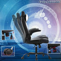 PC Gaming Chair Ergonomic Oice Chair Desk Chair with Lumbar Support lip Up Arms rest PU Leather Executive High Back Computer Cha