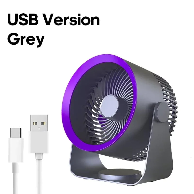 Electric Fan Circulator Wireless Portable Home Quiet Ventilator Desktop Wall Ceiling Fan Air Cooler