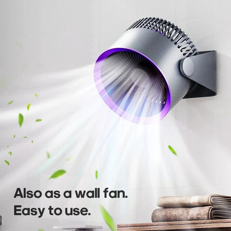 Electric Fan Circulator Wireless Portable Home Quiet Ventilator Desktop Wall Ceiling Fan Air Cooler