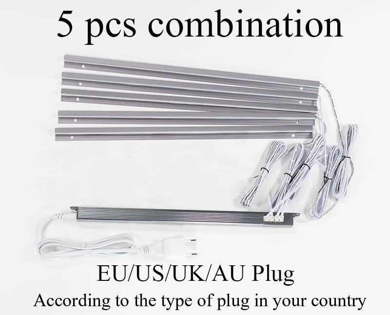 Inward 45 Degree Angle LED Strip Oblique Beam Cabinet Layer Shelf Edge Side Light-Emitting No Slotting Surface Mounted DC12V