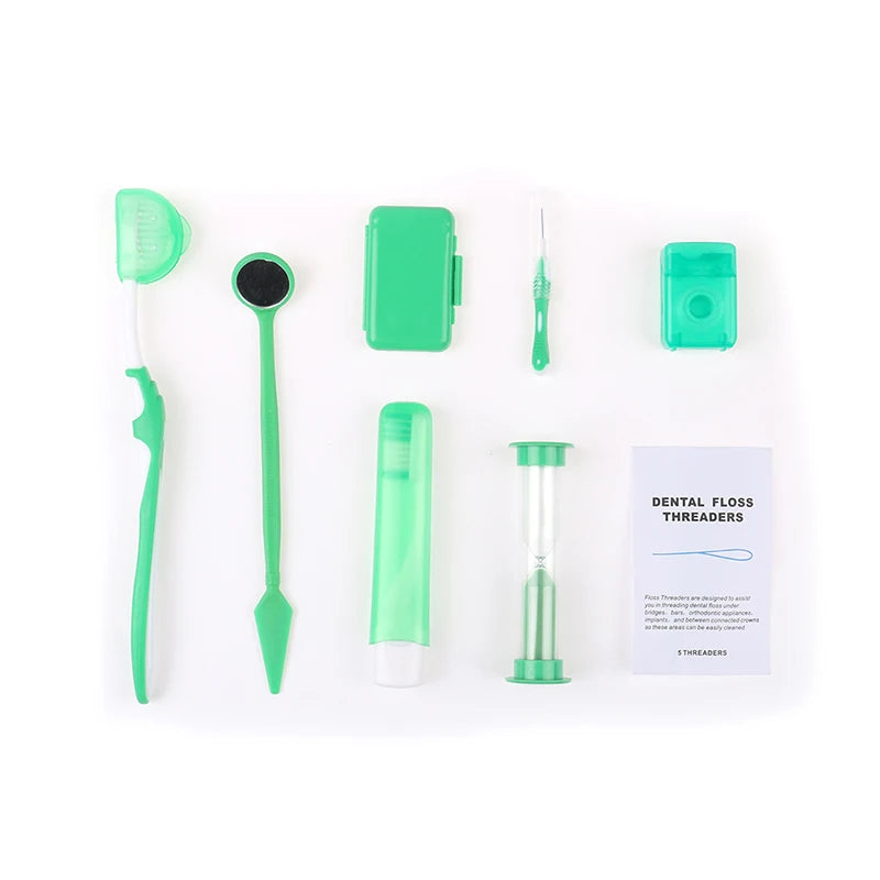 **Oral Care Dental Teeth Orthodontic Kits Whitening Tool Suit Interdental Brush