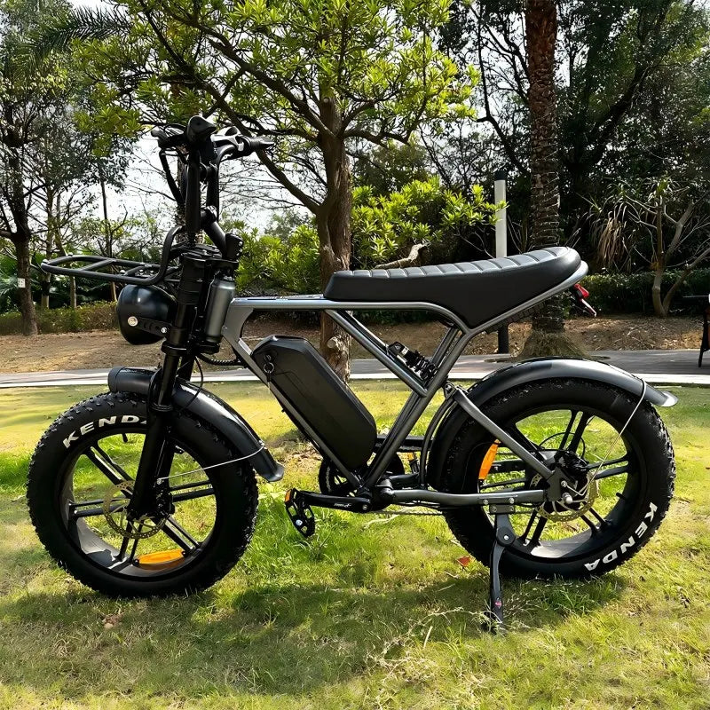 Wholesale High Speed Electric Fat Bike 20 Inch Dual Battery Hydraulic Brake EU Warehouse Off Road Fastest in Stock Dropshipping