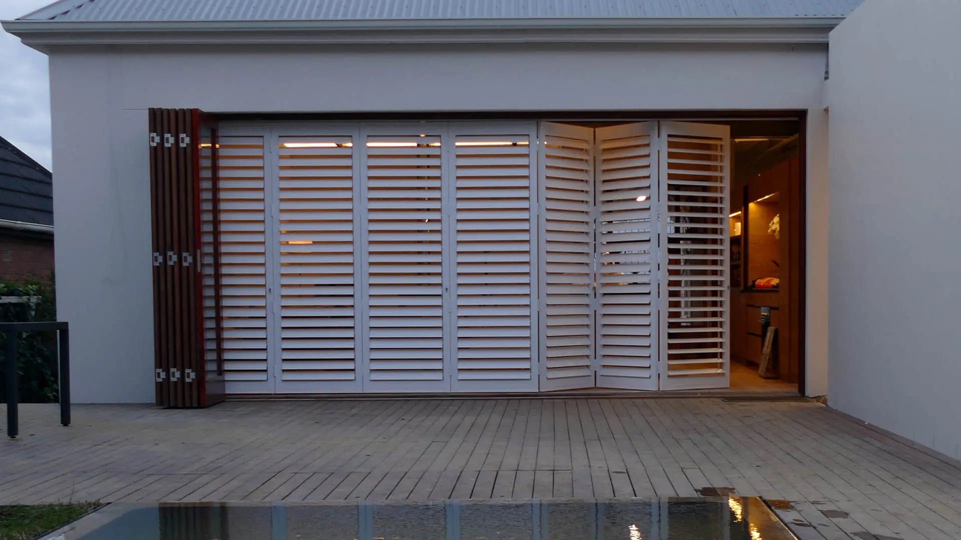 KAKADU Modern Aluminum Alloy 6065 Adjustable Louver Shutters KKD04 Model Factory Direct Residential Use Rectangle Exterior