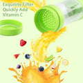 Portable USB Charging Electric Juice Extractor Cup Automatic Mini Juicer with 6 Leaf Blade Head Rechargeable Fruit Blender Cup f
