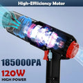 Handheld Vacuum for Home Cordless Portable Vacuum Cleaner Rechargeable with 60 Mins Max Runtime High Power Vacuum for Car Offic