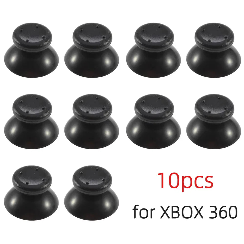 Replacement Joystick Cap For XBOX ONE/360 Controller Analog Thumb Sticks For PlayStation 5/4/3/2 Repair Parts Accessories 10 Pcs