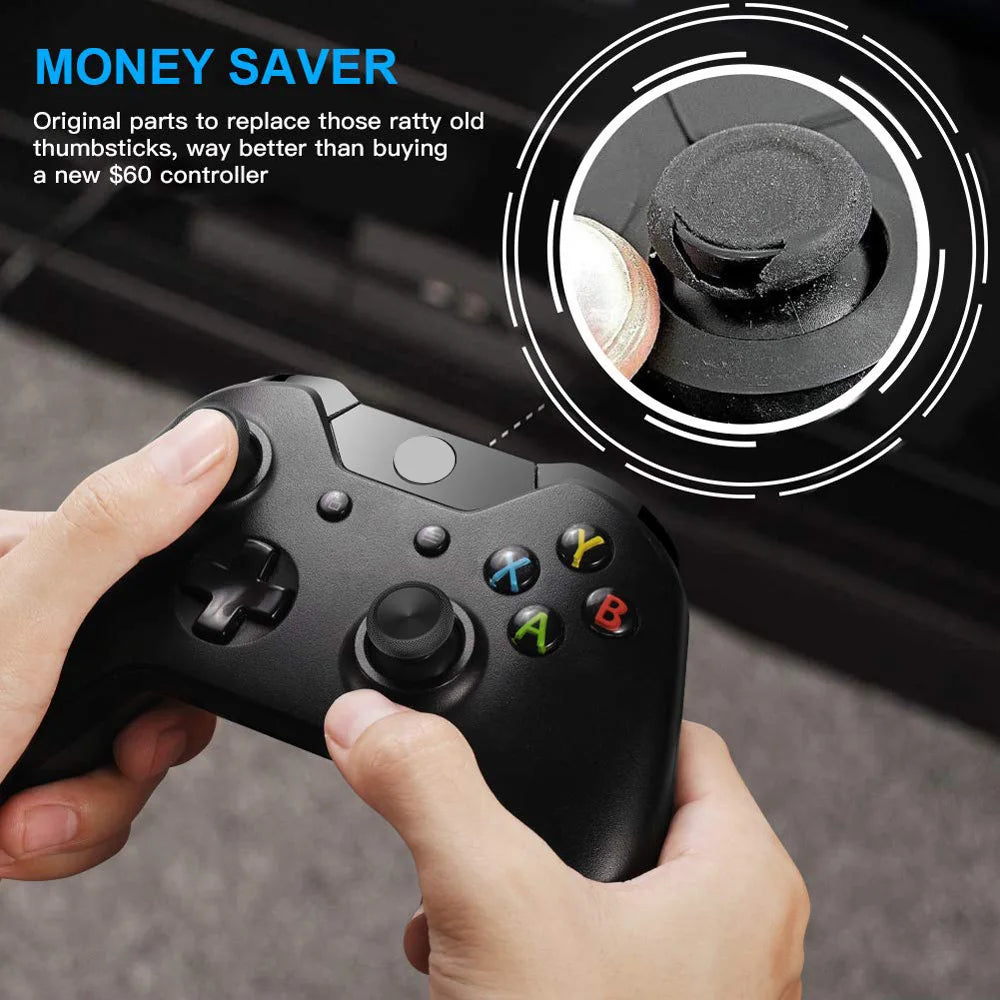 Replacement Joystick Cap For XBOX ONE/360 Controller Analog Thumb Sticks For PlayStation 5/4/3/2 Repair Parts Accessories 10 Pcs