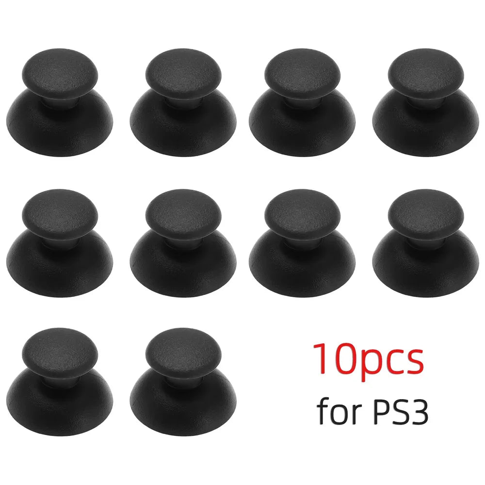 Replacement Joystick Cap For XBOX ONE/360 Controller Analog Thumb Sticks For PlayStation 5/4/3/2 Repair Parts Accessories 10 Pcs