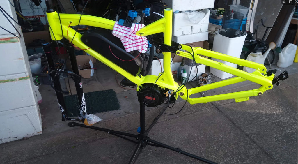Bafang ultra System mm G510 48v 1000w Mid Drive Motor 29er Full Suspension Electric Bike Frame