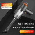 Cordless Handheld Car Vacuum Cleaner 12V Portable Powerful Suction High Power Strong Cleaning Tool for Auto Interior