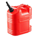 Fuel Container, 5 Gallon, Gas Tank With Spout & Clear Scale, 15 L/min