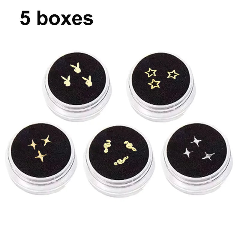 3/5 Boxes Dental Ornaments Jewelry Gem Diamond Crystal Tooth Material Teeth Whitening Beautiful Shining Oral Teeth Decoration