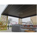 KAKADU Aluminum Open Close Louvre Pergola Outdoor Swimming Pool Pergola Modern Pergola Aluminum Outdoor