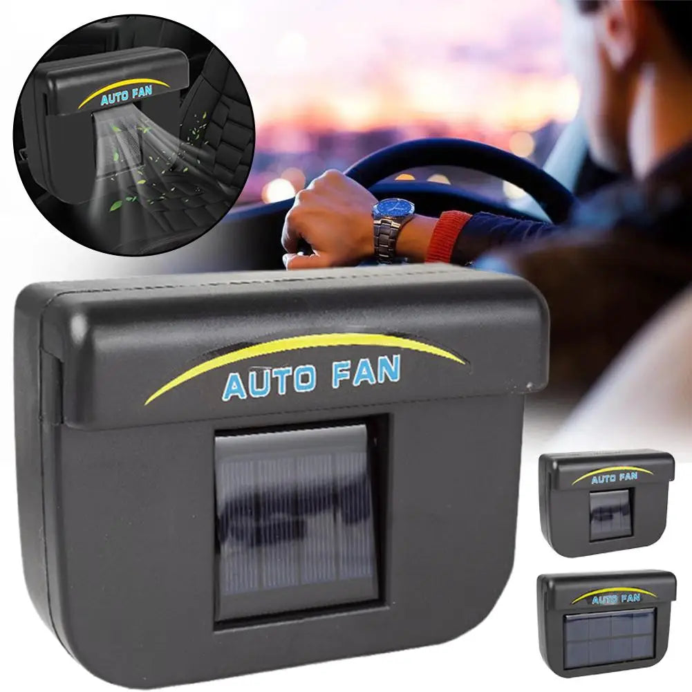 Solar Power Car Air Vent Fan Car Exhaust Fan Car Ventilation Fan Car Auto Air Vent Cooling Ventilation System Heater Exhaust Fan