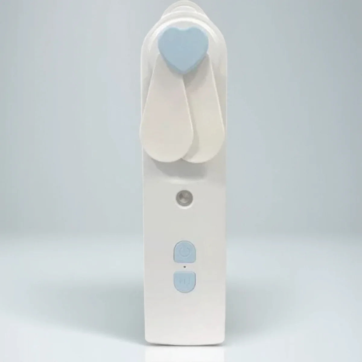 Portable 2in1 Mini Fan Humidifier USB Rechargeable Handheld Fan Water Spray Mist Face Steamer Air Purifier Home Essential
