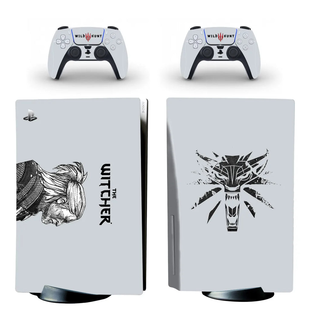 PS5 Disc Skin Sticker Protector Decal Cover for Console Controller PS5 Disk Skin Sticker Vinyl