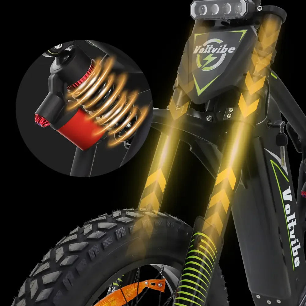 BAOLUJIE Electric Motorcycles,3000W Motor Bicycle,Max Speed 45MPH E-bike, 60V25AH Battery,20" Electric Dirt Bike ,Off Road Ebike