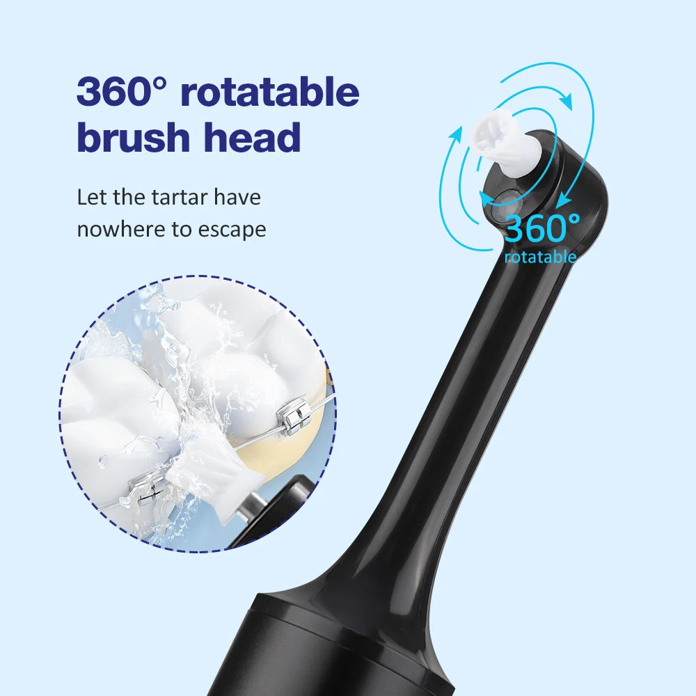 New Electric Tooth Polisher Teeth Whitening Strips Set Dental Stone Cleaner Plaque Tartar Remover Dental Scaler Tooth Whitener