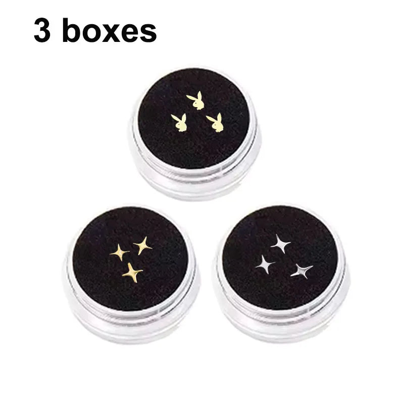 3/5 Boxes Dental Ornaments Jewelry Gem Diamond Crystal Tooth Material Teeth Whitening Beautiful Shining Oral Teeth Decoration