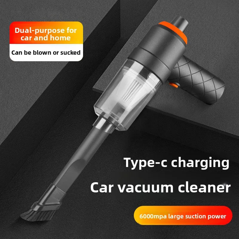 Cordless Handheld Car Vacuum Cleaner 12V Portable Powerful Suction High Power Strong Cleaning Tool for Auto Interior