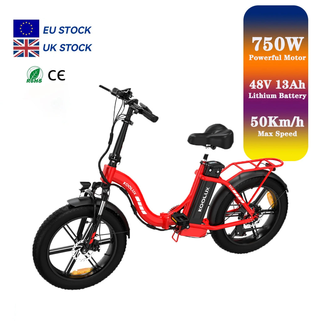 Hot Selling Long-Range 20*4 Inch Fat Tire 7 Speed 48V Foldable City Electric Bike with Lowest Wholesale Price