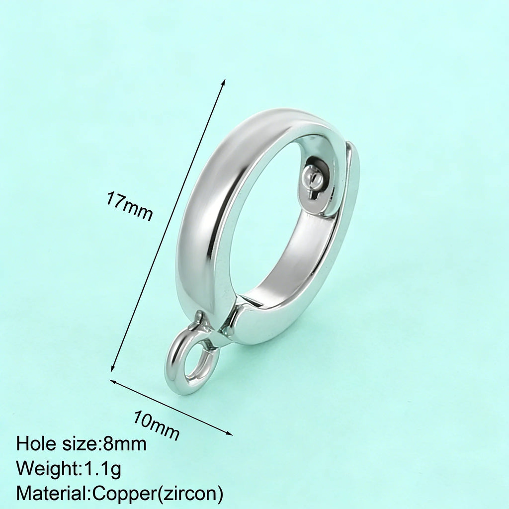 5pcs Fashion Bikini Button Charms Pendant For Jewelry Making Supplies Zircon Diy Earrings Bracelet Necklace Keychain Wholesale