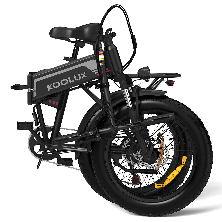 EU PL Warehouse 500W Fatbike 48V Foldable Mountain Electric Bike for Adults
