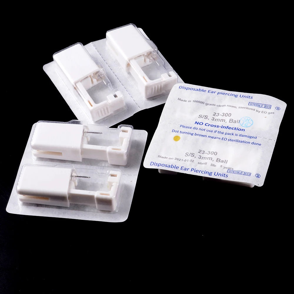 1-20Pcs/set Ear Piercing Gun Disposable Disinfect Safety Earring