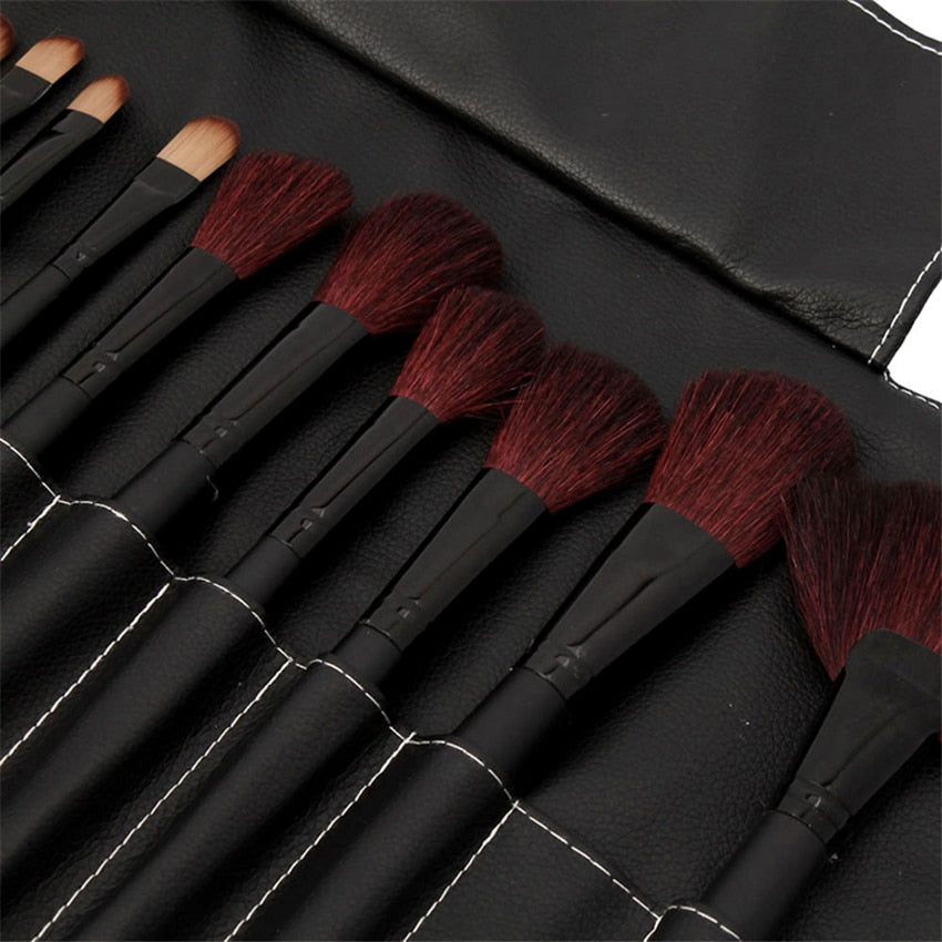 32pcs/set Black Professional Makeup Brushes Set Multifunction Makeup