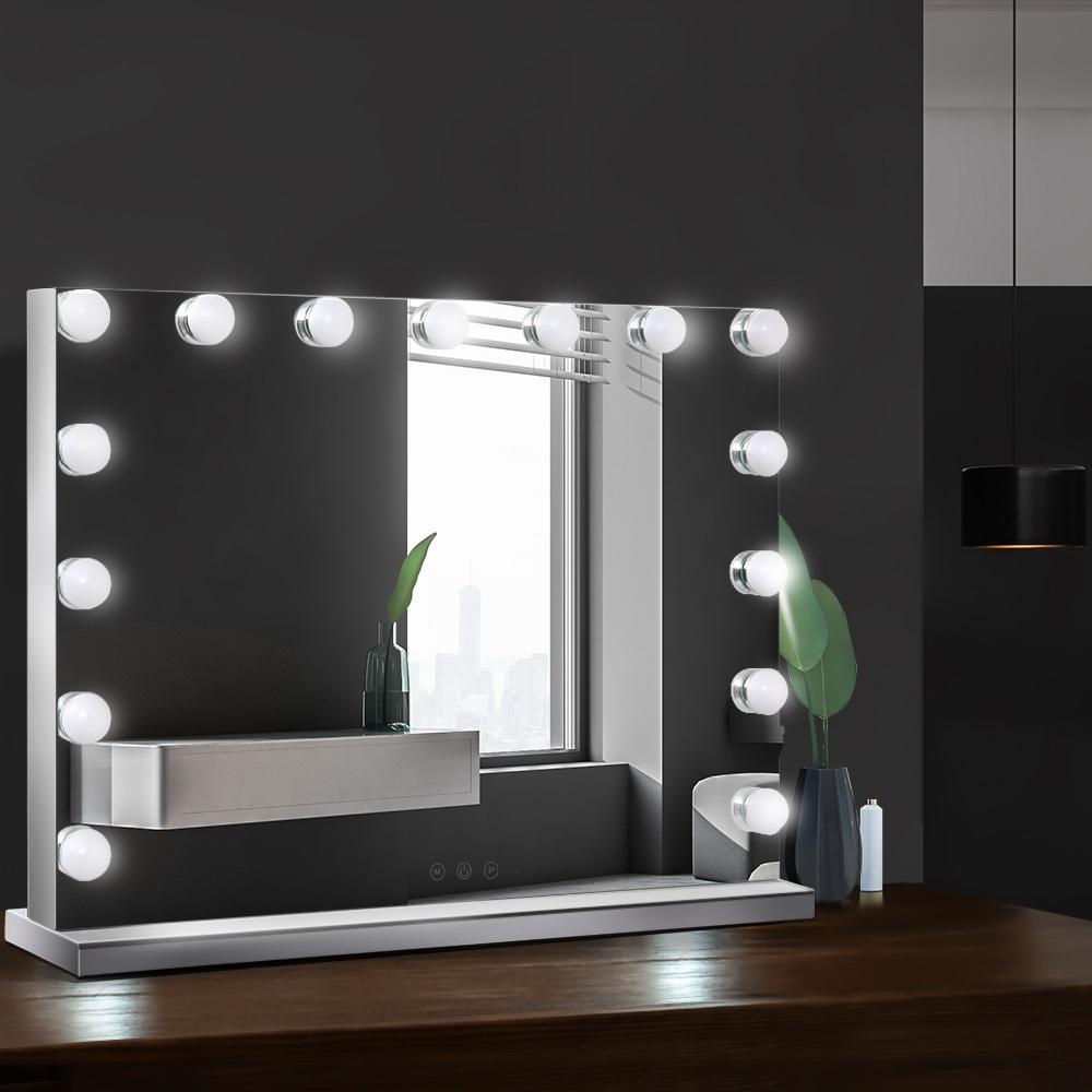 Embellir Makeup Mirror 58x46cm Hollywood Vanity with LED Light