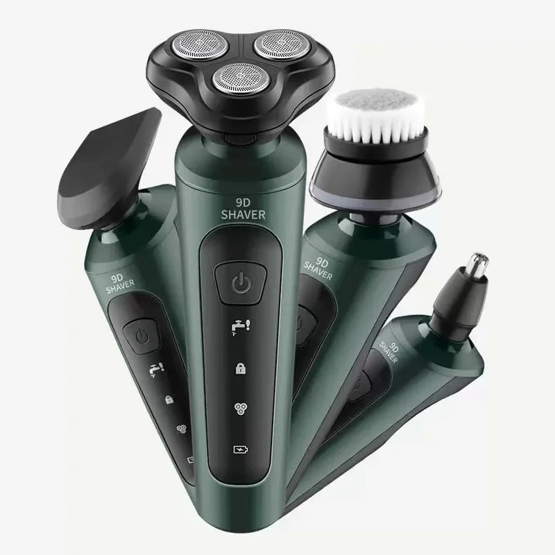 New 9D electric shaver USB car mounted high-power full body washing
