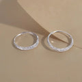 925 Sterling Silver Vintage Shinning Earrings for Women Trendy Earring