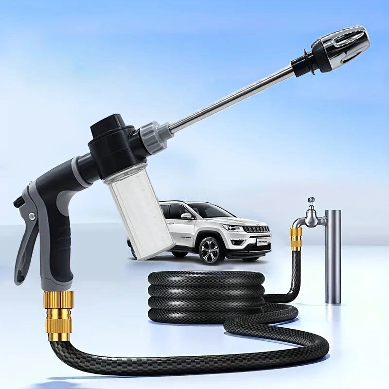 High-Pressure Car Washing Water Gun, External Cleaning Of RV, Foam
