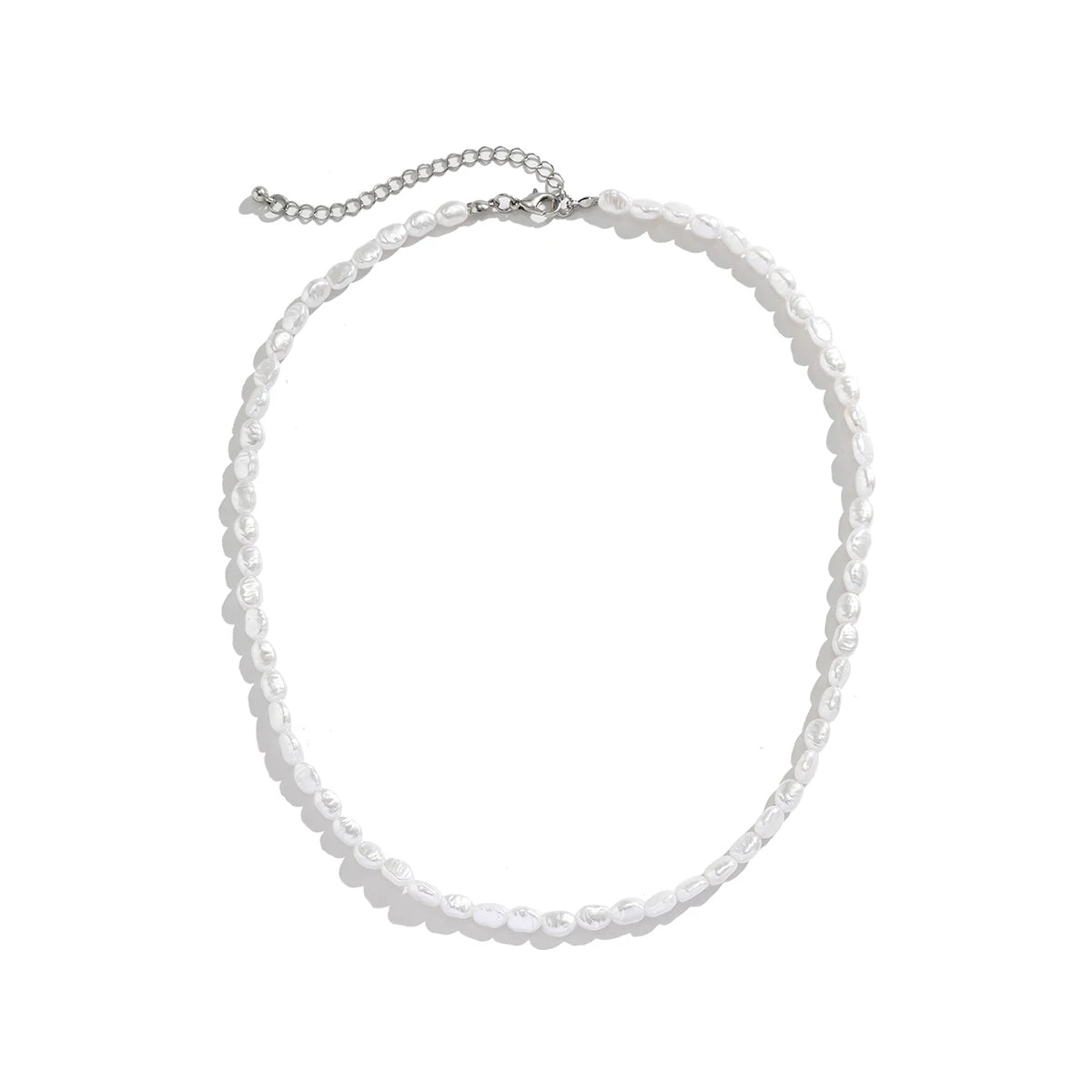 New Fashion Simple Faux Pearl Choker Necklace for Women Vintage