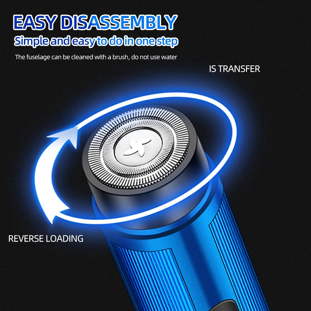 Men's Mini Electric Shaver Rechargeable Razor Epilator Women's Shaving