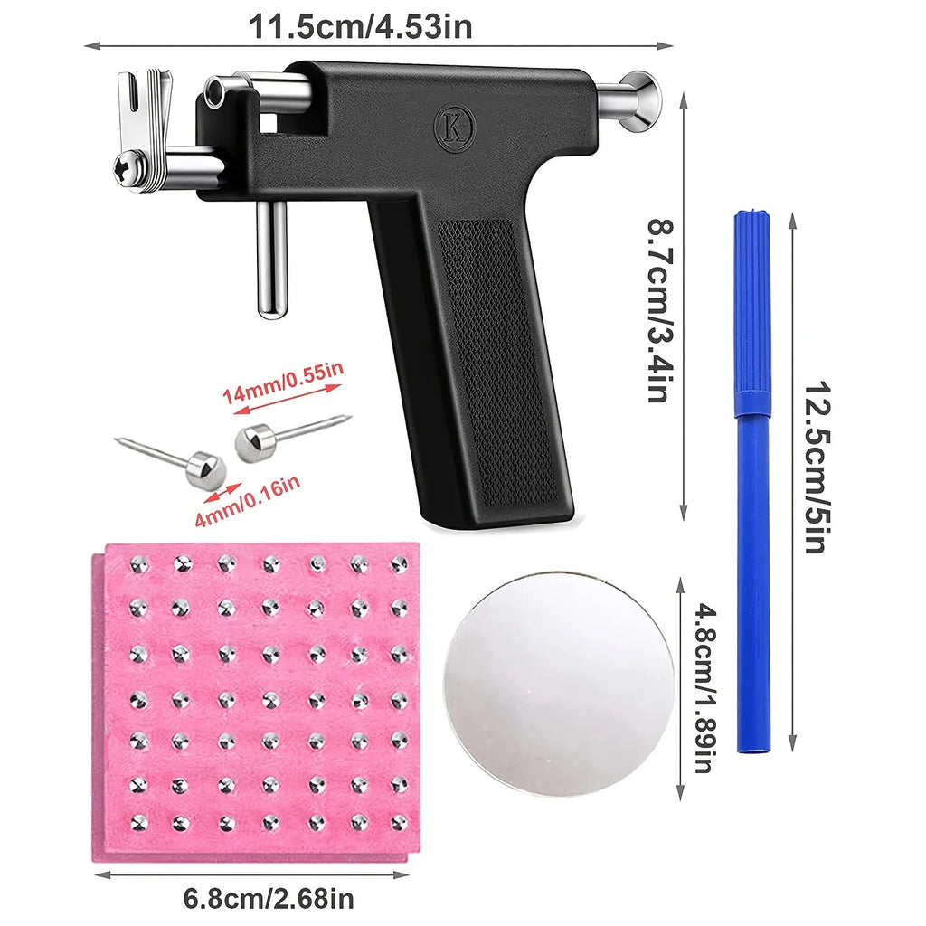 Professional Ear Piercing Gun Tool Set Professional Ear Piercing Gun